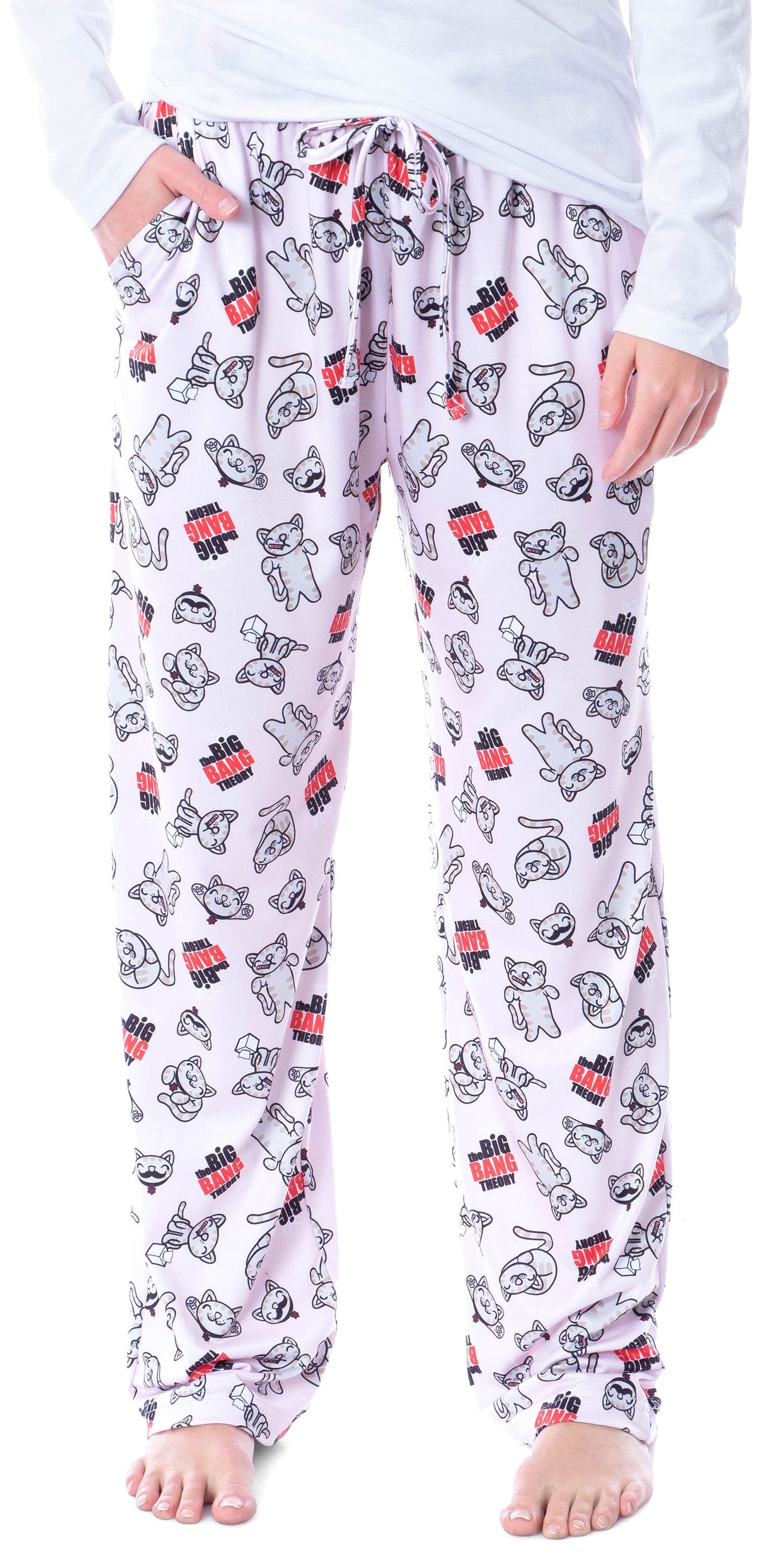 The Big Bang Theory Women's Soft Kitty Super Soft Loungewear Pajama Pants