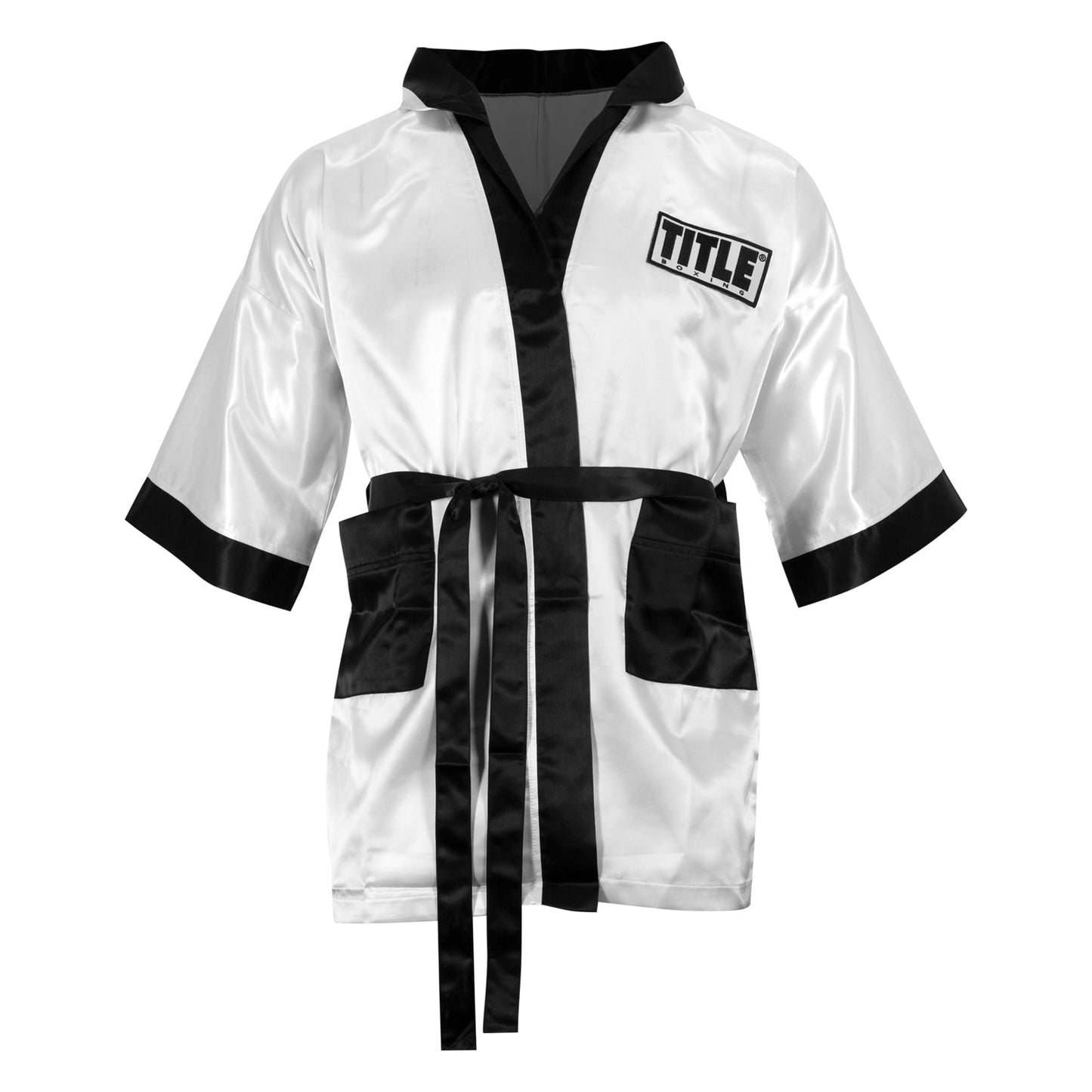 color:white/black::TITLE Boxing Stock Fingertip Robe 2.0 main view