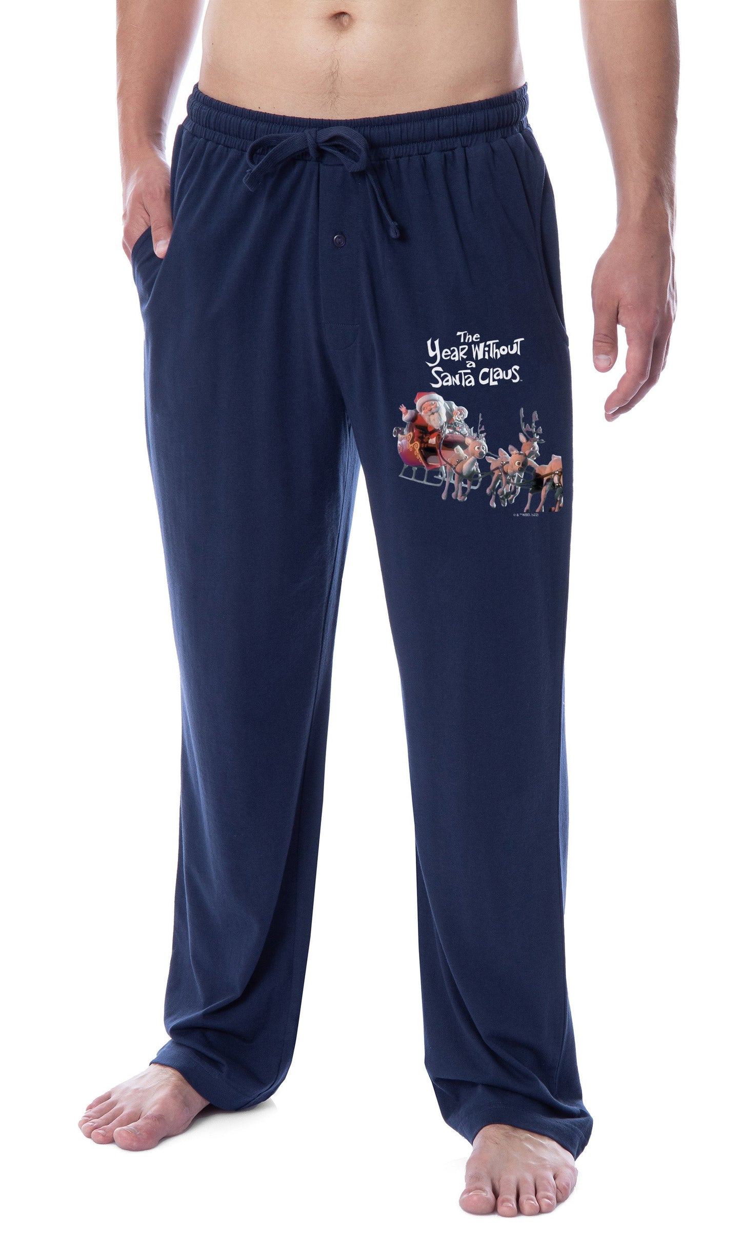 The Year Without A Santa Claus Men's Classic Holiday Movie Sleep Pajama Pants