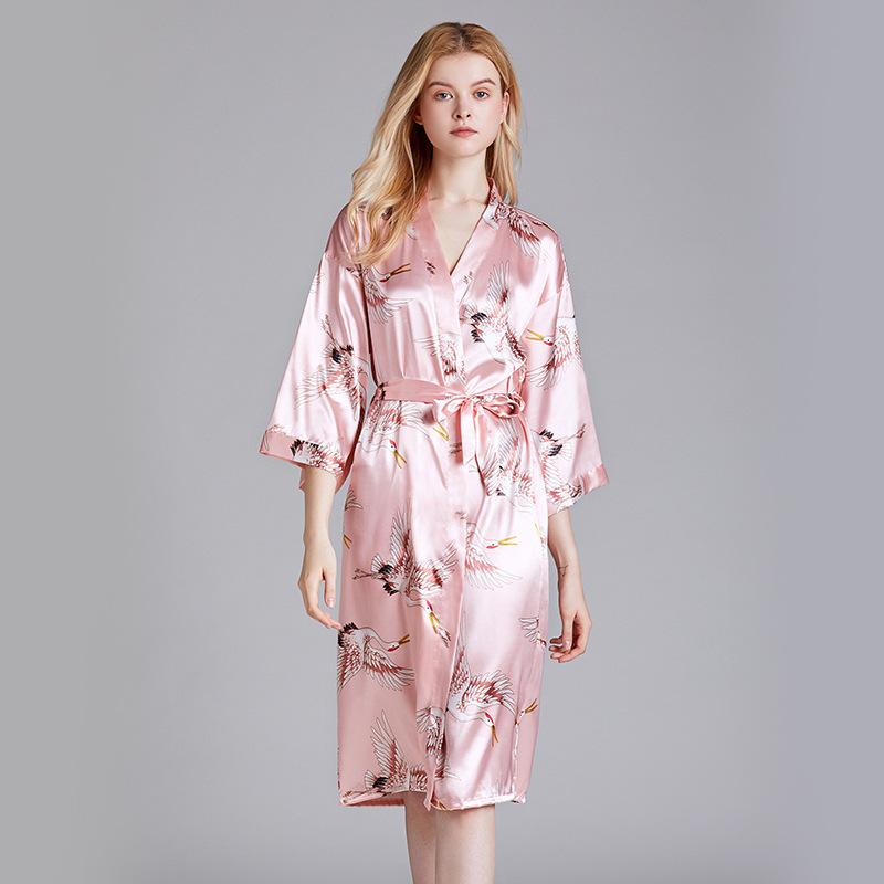 Women's soft and comfortable siamese home pajamas