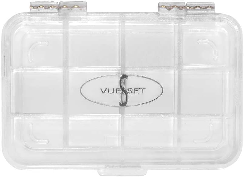 Vueset Mango - 12 Sections empty makeup palette depotting case