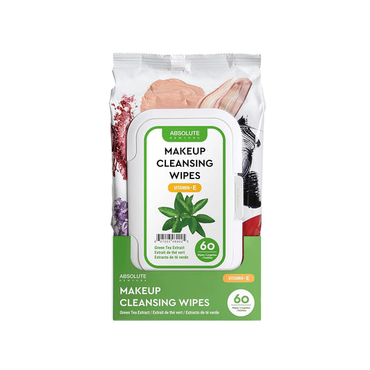 Absolute New York Makeup Cleansing Tissues (60 CT) Green Tea