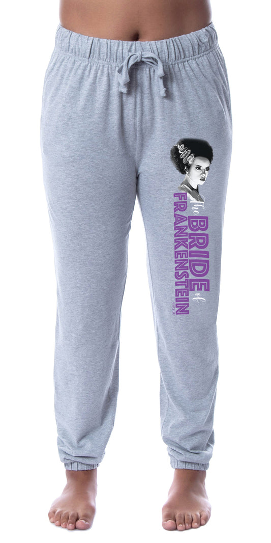 Universal Monsters Womens' The Bride of Frankenstein Sleep Jogger Pajama Pants