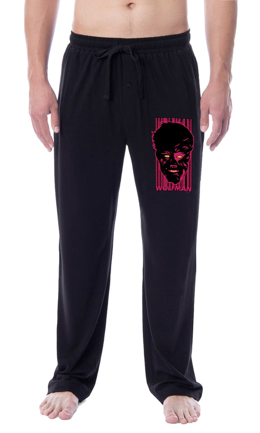 Universal Monsters Mens' The Wolfman Halloween Character Sleep Pajama Pants