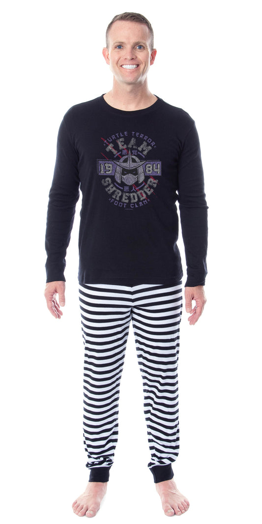 Teenage Mutant Ninja Turtles TMNT Team Shredder Adult Unisex Pajama Set