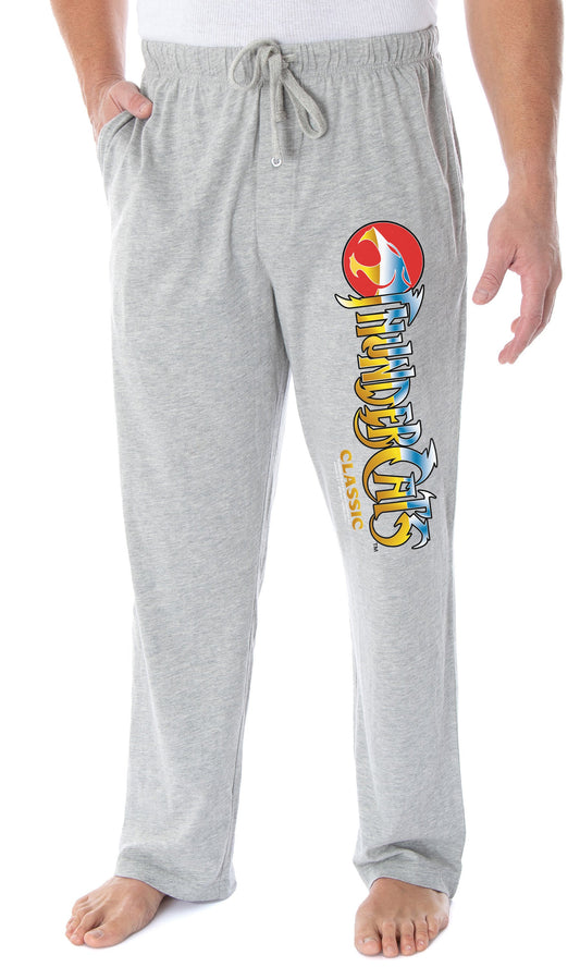 ThunderCats Men's Classic Cartoon Logo Adult Loungewear Sleep Pajama Pants