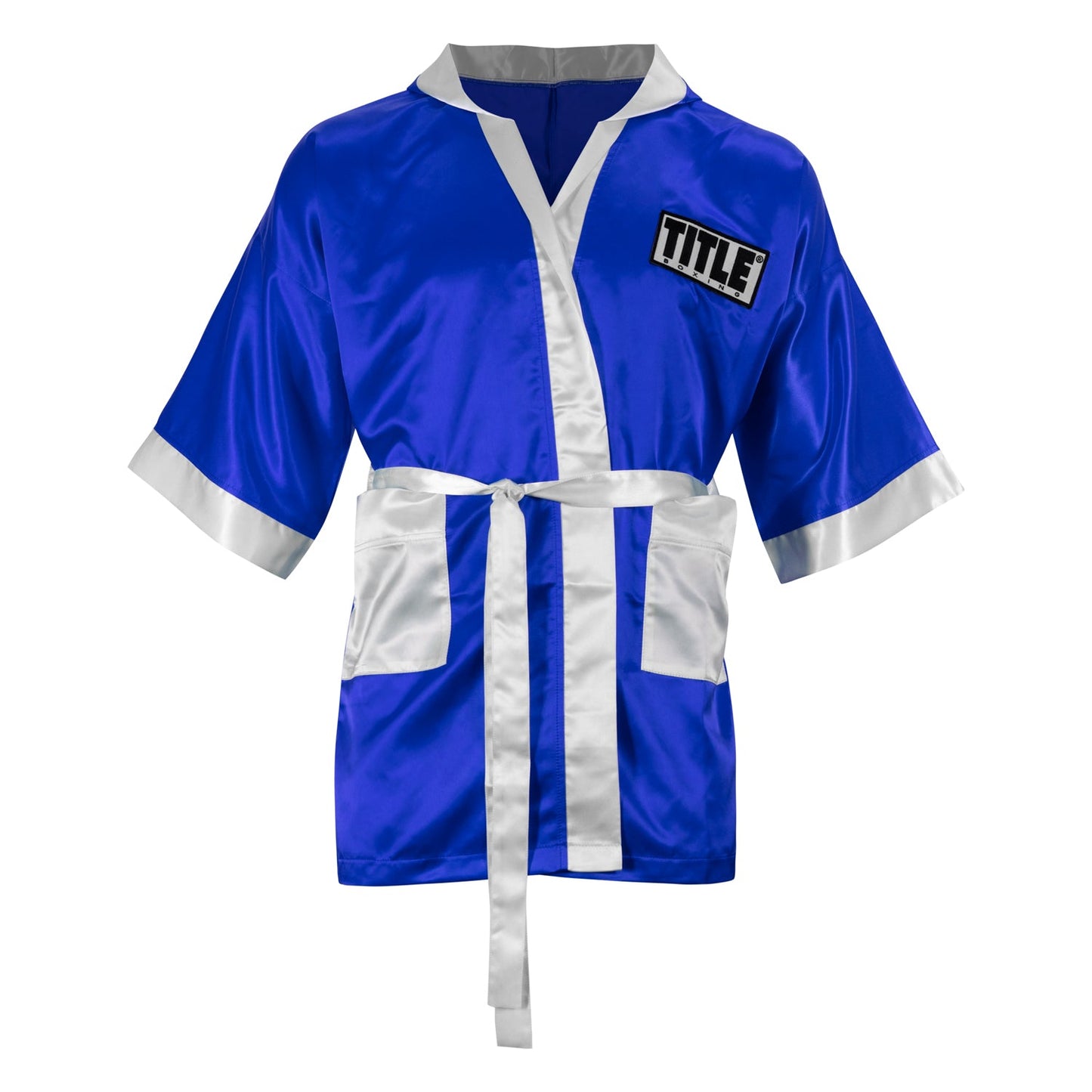 color:blue/white::TITLE Boxing Stock Fingertip Robe 2.0 main view