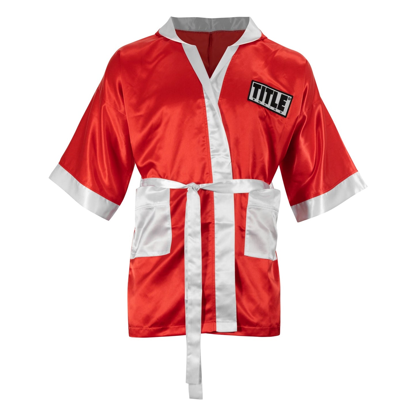 color:red/white::TITLE Boxing Stock Fingertip Robe 2.0 main view