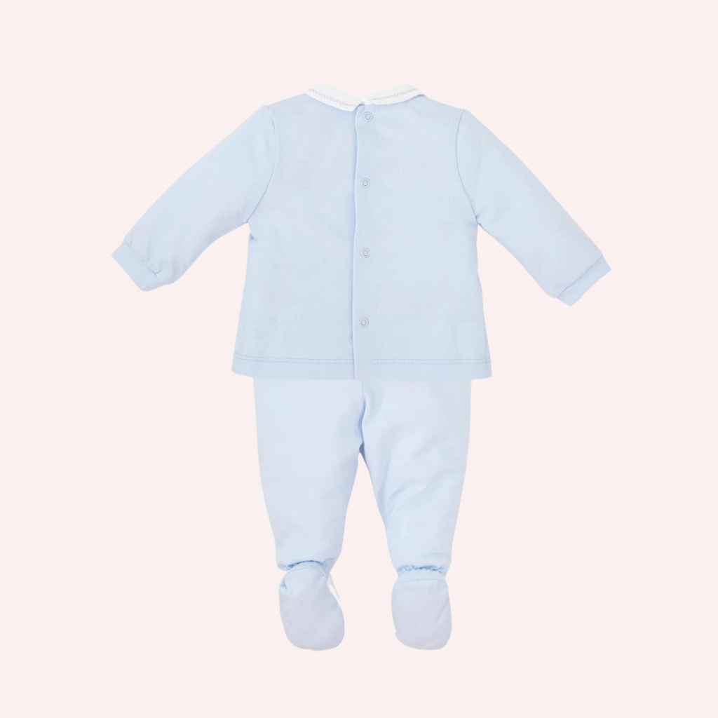 Tutto Piccolo Sky Blue 2 Piece Pajama Set