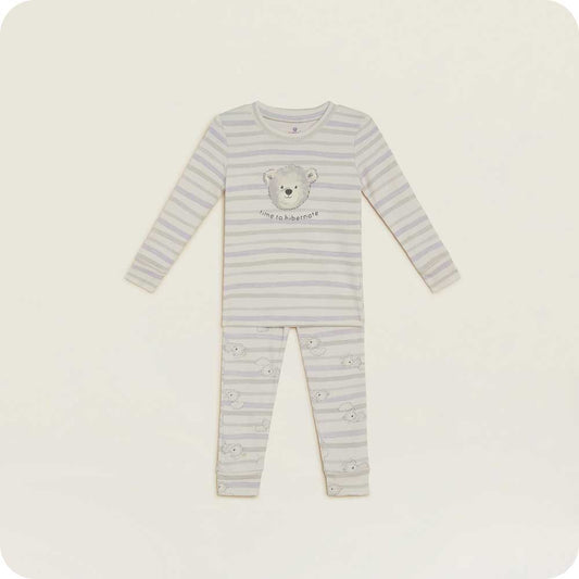 Toddler Marshmallow Bear Pajamas from Warmies® - 1