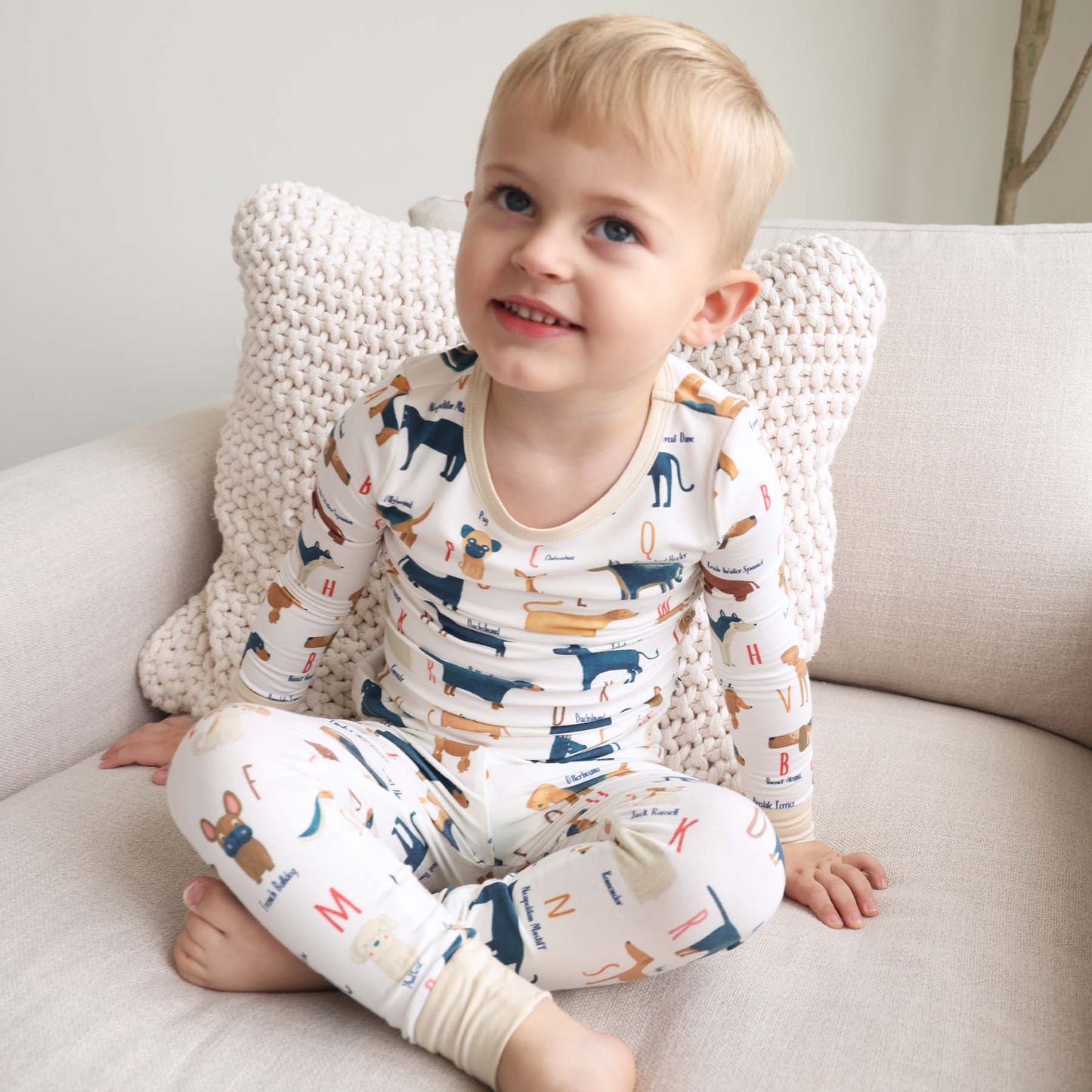 ABC Paw-ty Two Piece Pajama Set