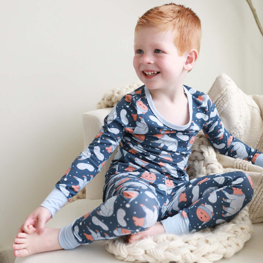 Bearly Asleep Two Piece Pajama Set