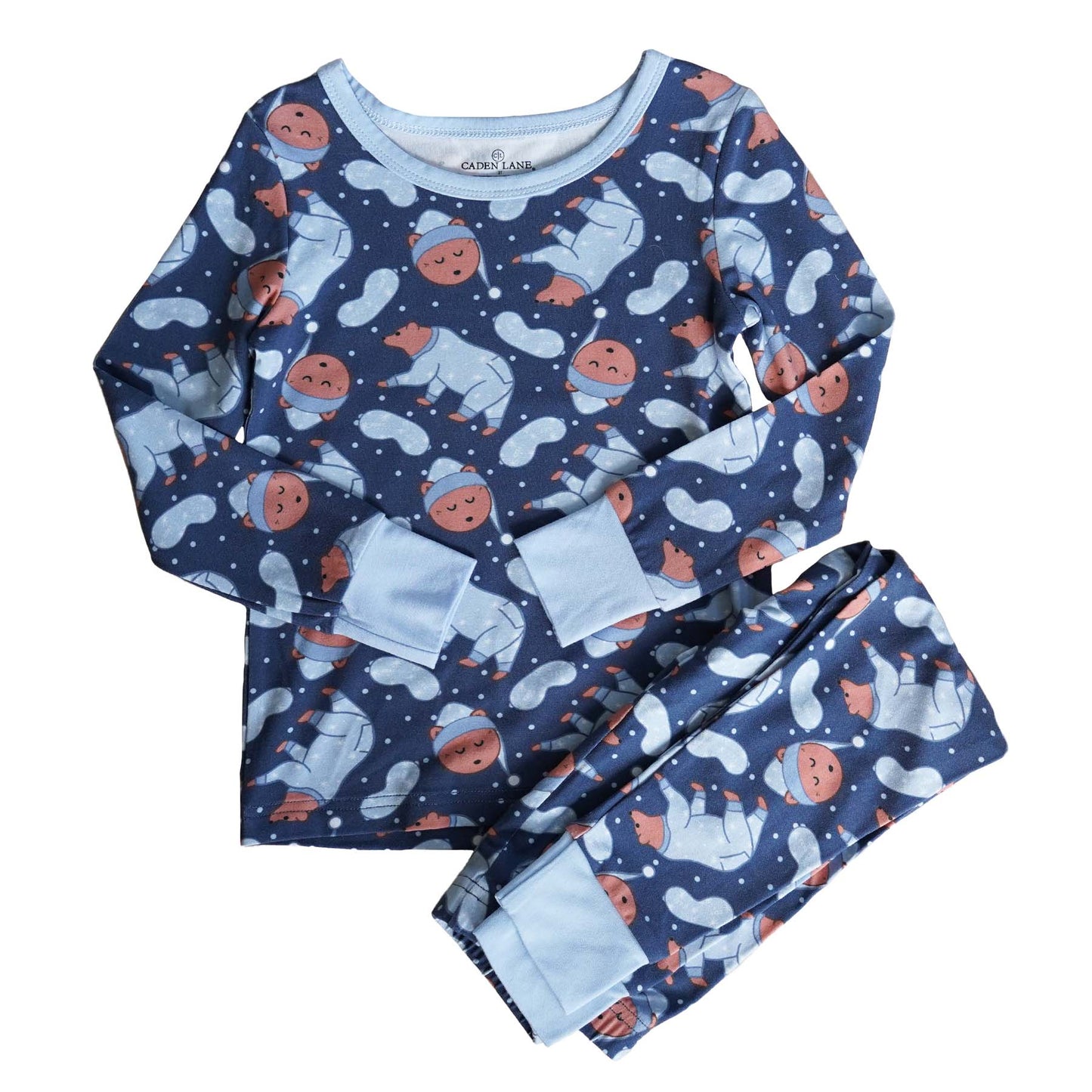 Bearly Asleep Two Piece Pajama Set