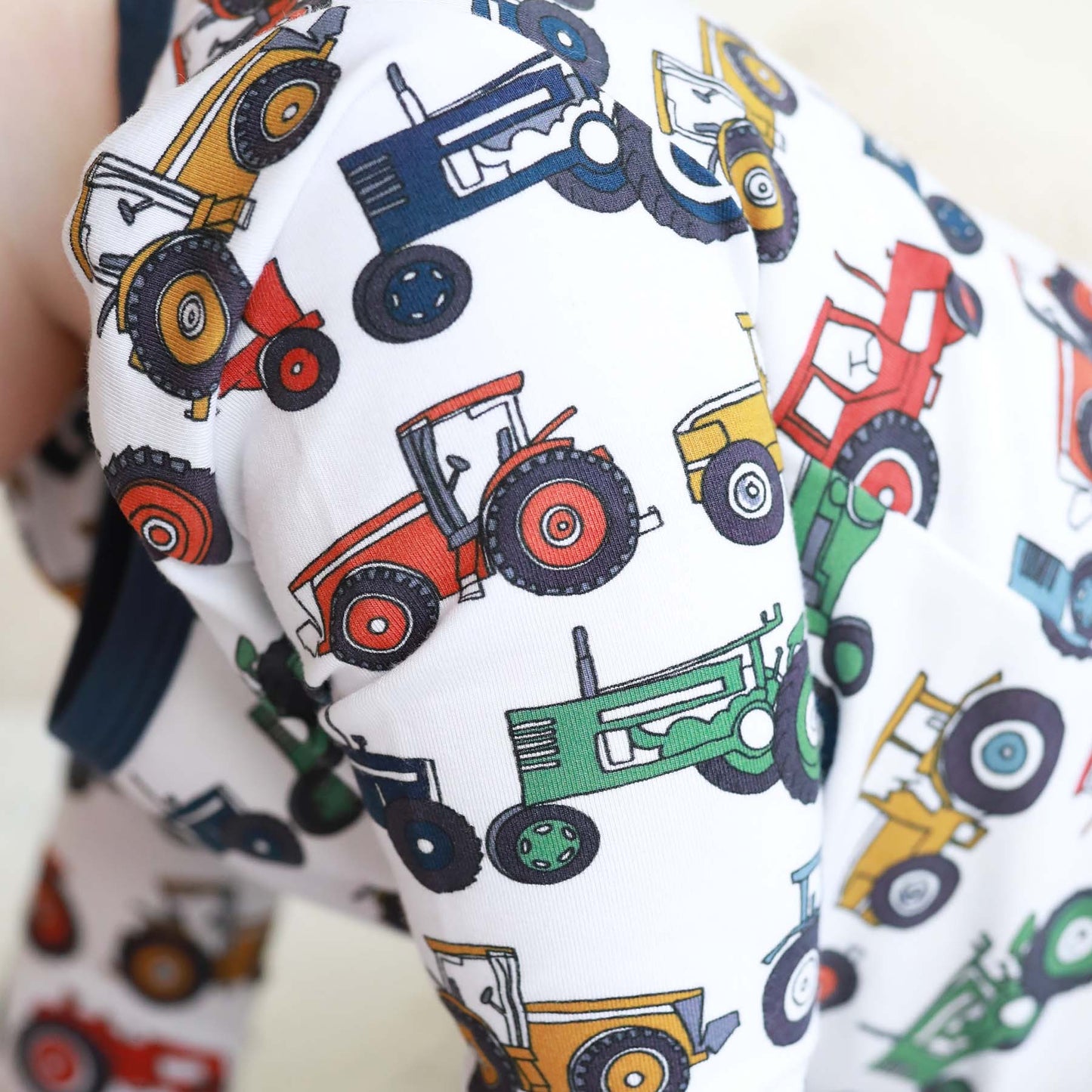 Tiny Tractors Two Piece Pajama Set
