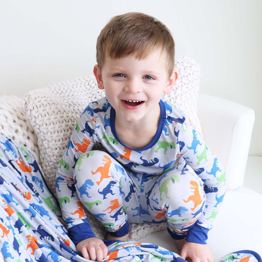 Tiny T-Rex Two Piece Pajama Set
