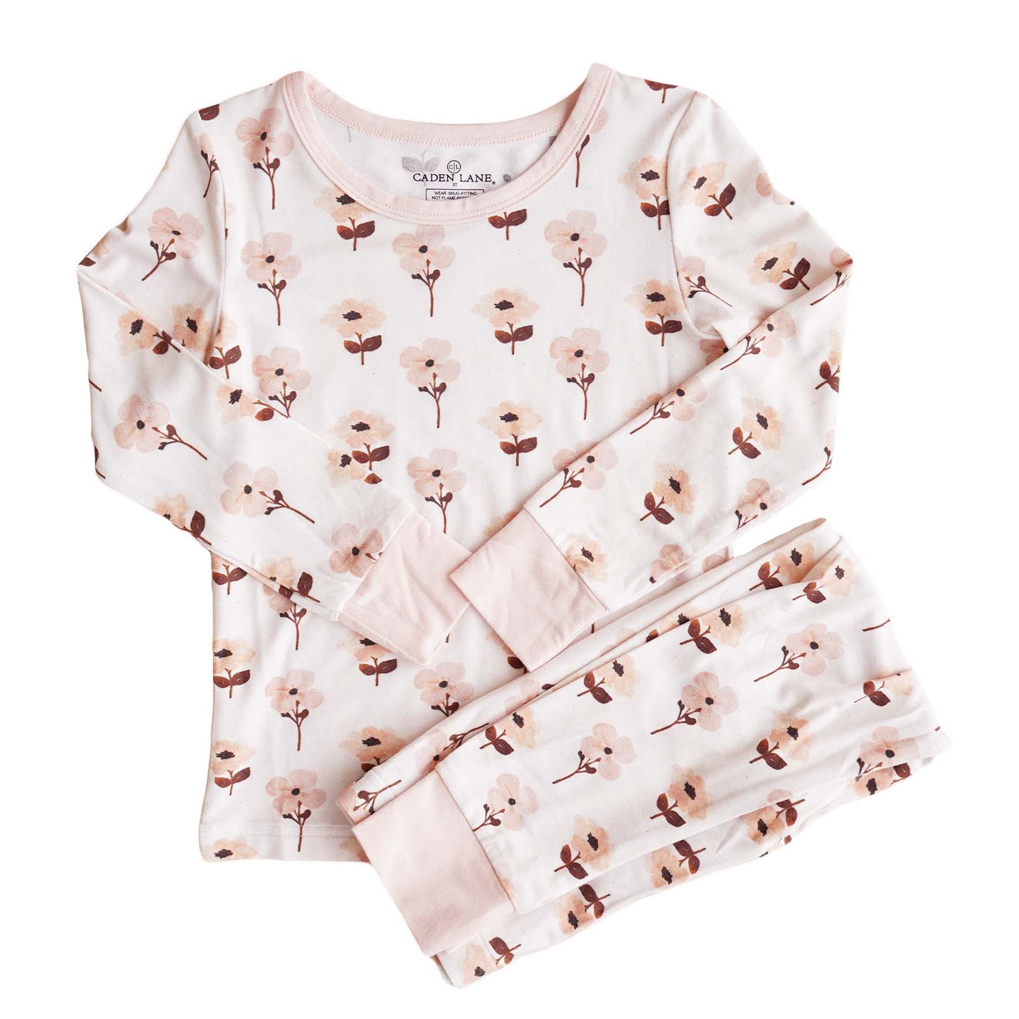 Vera's Vintage Floral Two Piece Pajama Set