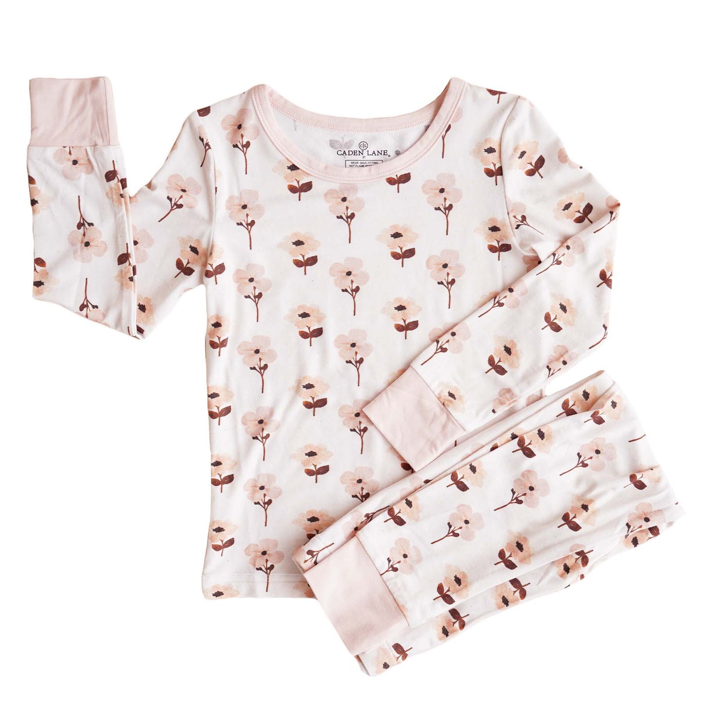 Vera's Vintage Floral Two Piece Pajama Set