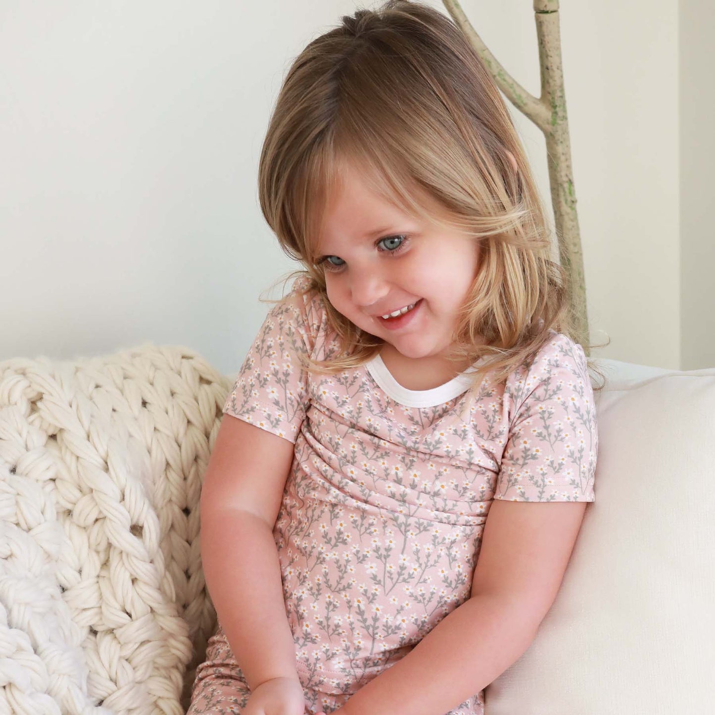 Weslie's Wildflower Two Piece Pajama Set