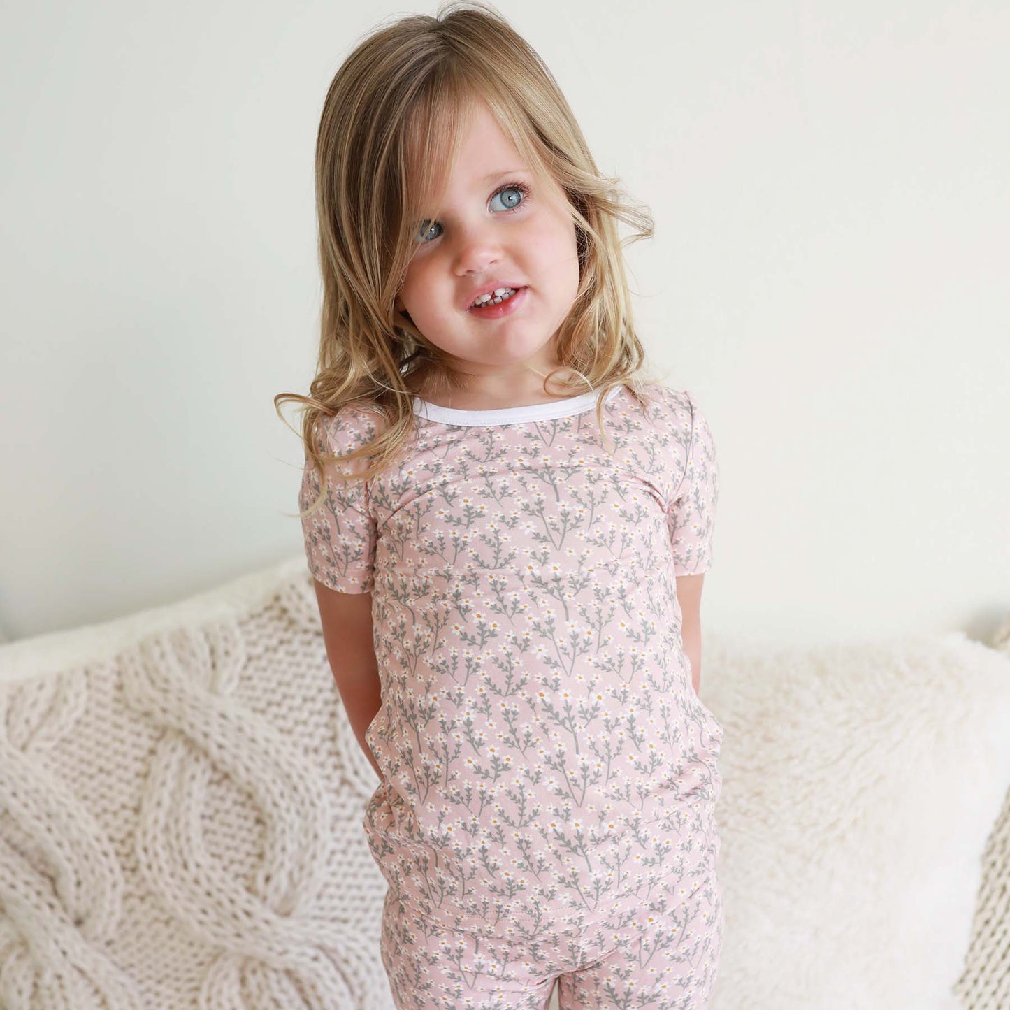 Weslie's Wildflower Two Piece Pajama Set