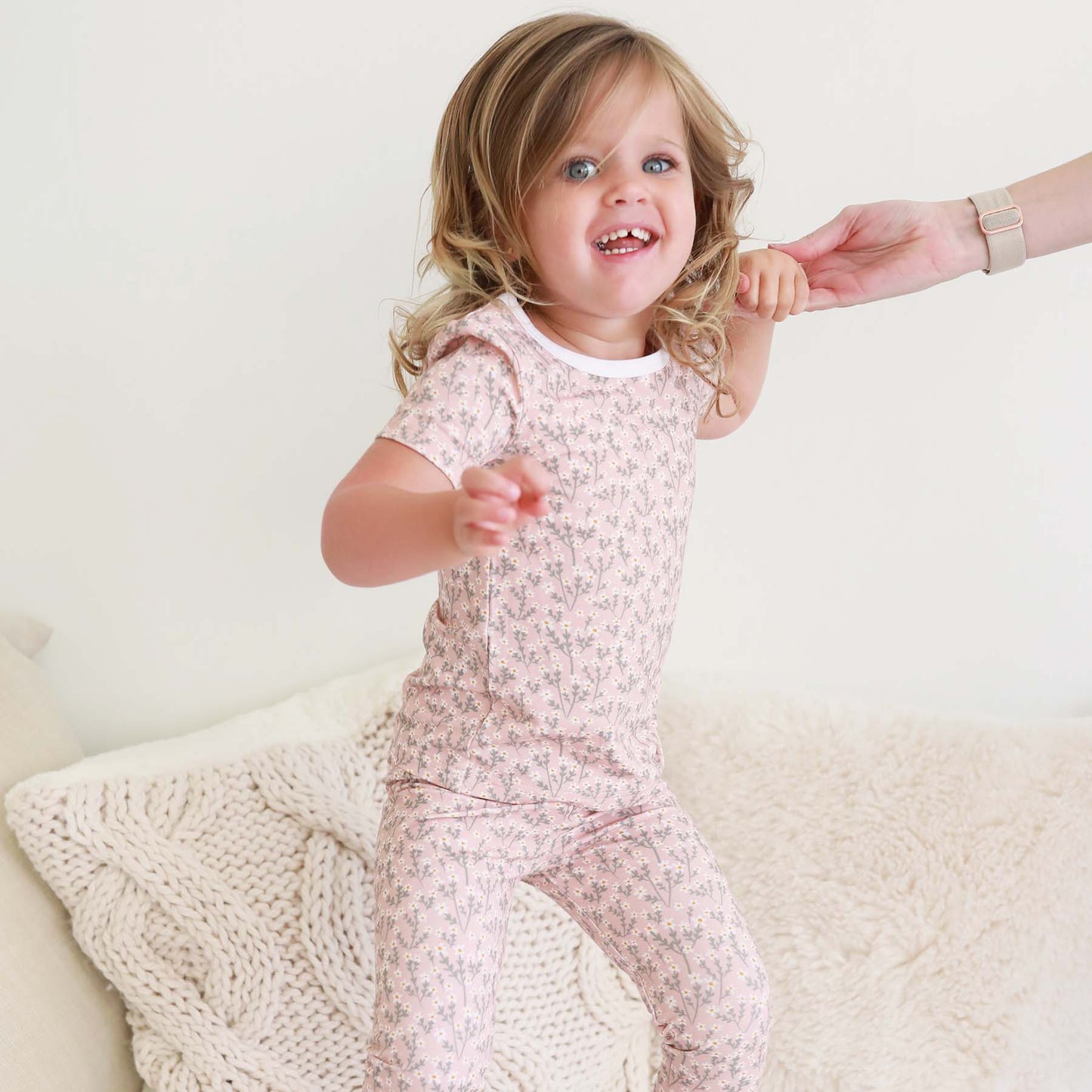 Weslie's Wildflower Two Piece Pajama Set