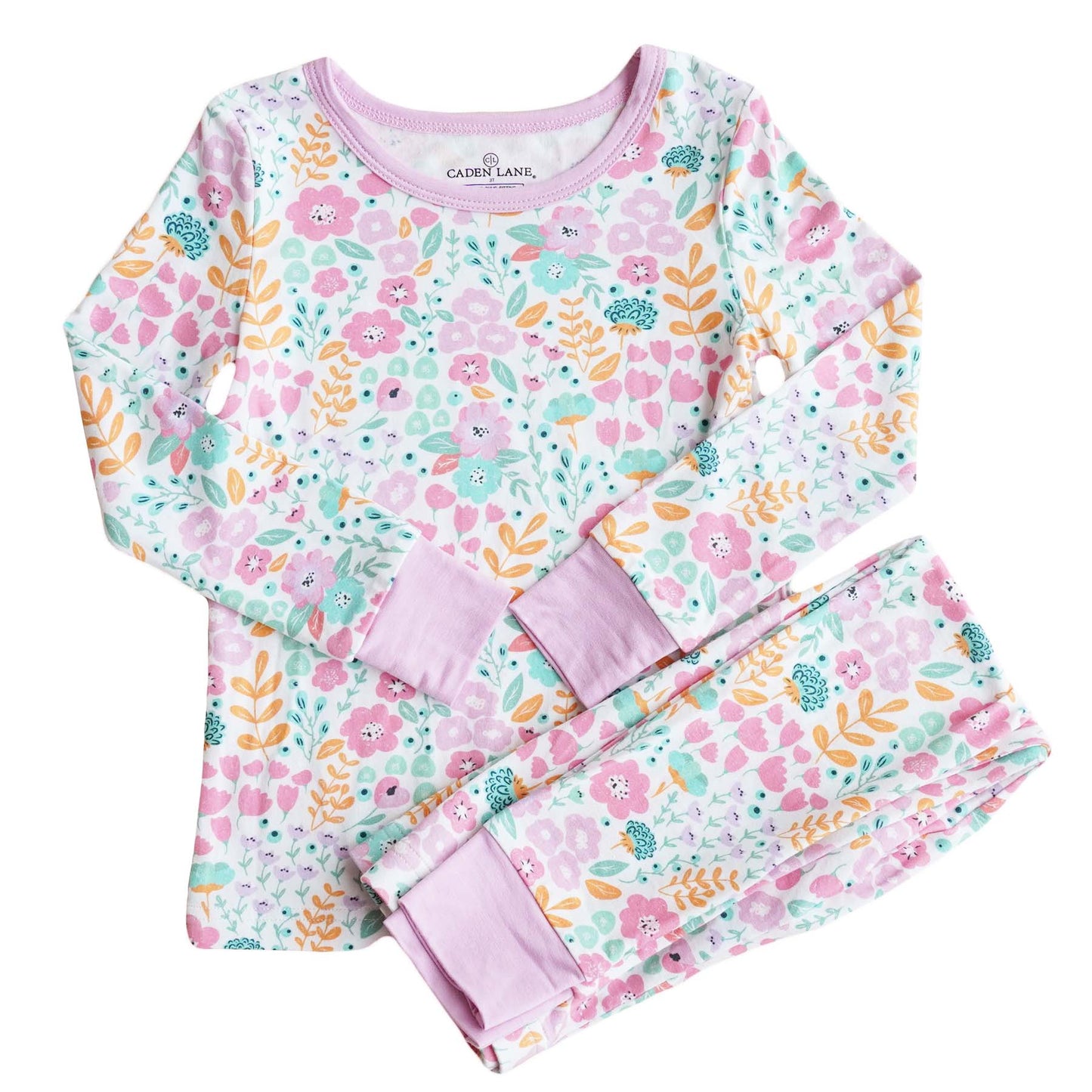 Willow's Whimsy Floral Two Piece Pajama Set