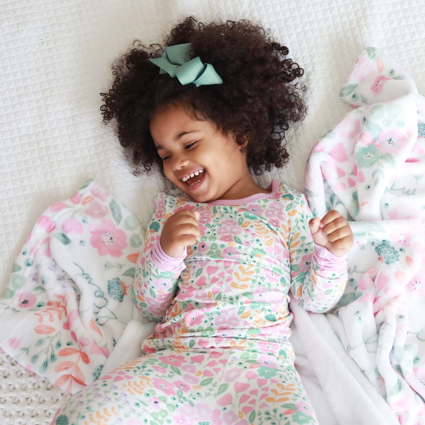 Willow's Whimsy Floral Two Piece Pajama Set